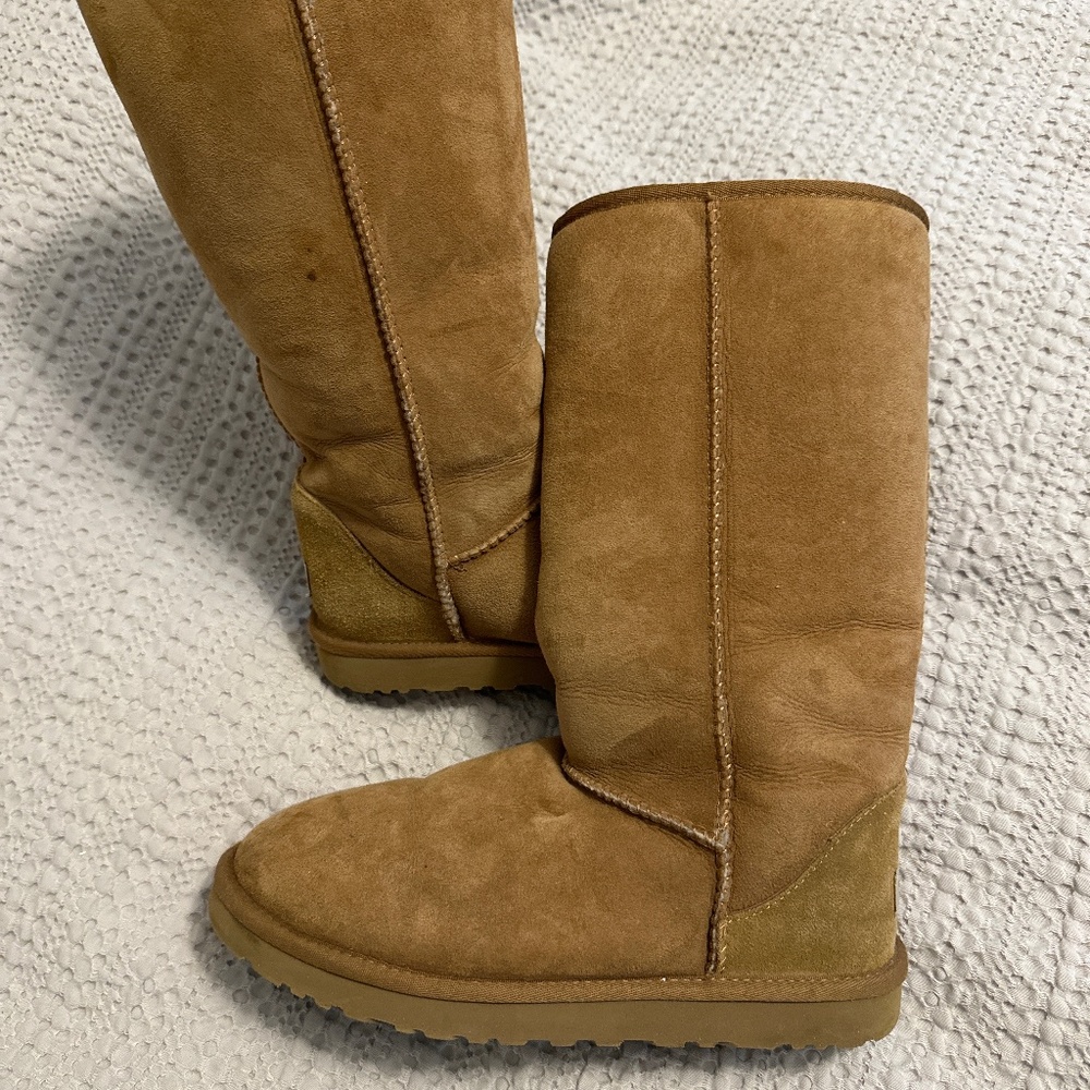 Classic Tan Suede Boots